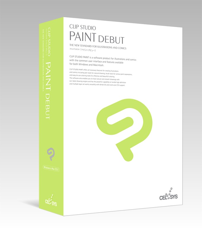 CLIP STUDIO PAING DEBUT