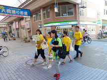 一般の方に選手が投票を呼びかけ