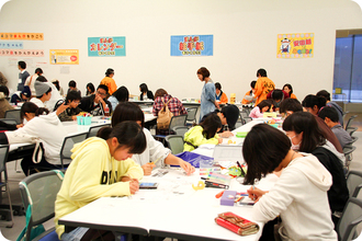 大盛況の「まんがで遊ぼう！」