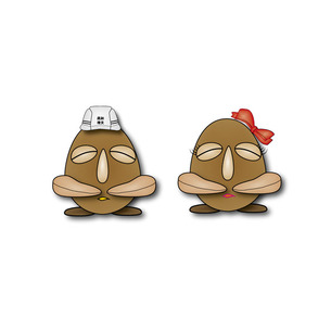 文蔵くん、まいちゃん