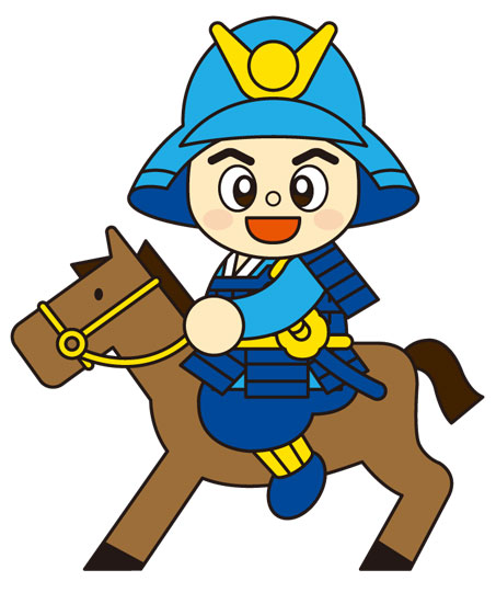 馬に乗るもとちか君