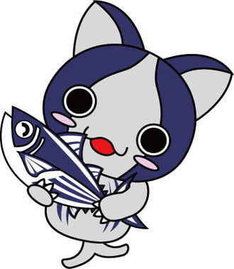 カツオにゃんこ